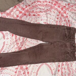 Zara Taupe Slim Denim